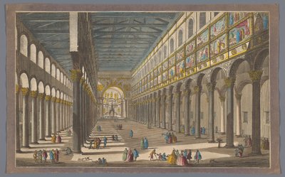 View of the Interior of St. Paul