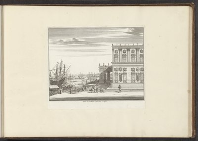 View of the Palace of Cardinal Montalto in Naples by Anonymous
