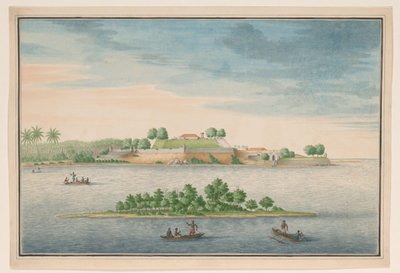 View of the North Side of the Fort at Kalutara by Anonymous