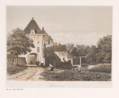 View of the City Gate of Schoonhoven by Anonymous