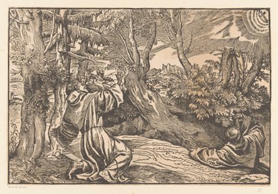 Saint Francis Receiving the Stigmata by Anonymous