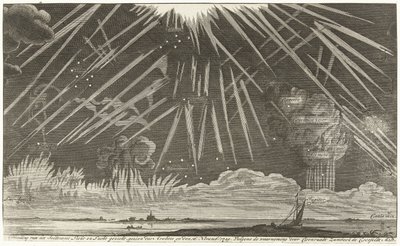 Celestial Phenomena, 1729 by Anonymous