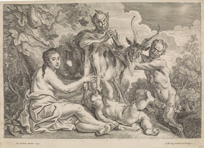 The Child Jupiter Fed by the Goat Amalthea by Anonymous