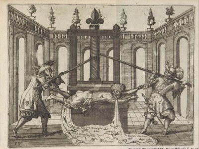 Holland in the French Printing Press, 1672-1673 by Anonymous