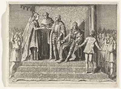 Marriage of Jacoba of Bavaria and Frank van Borselen, 1434 by Anonymous