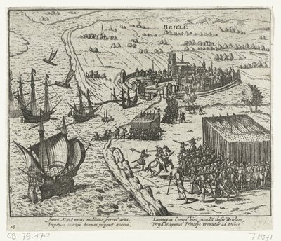 Capture of Den Briel by the Sea Beggars, 1572 by Anonymous