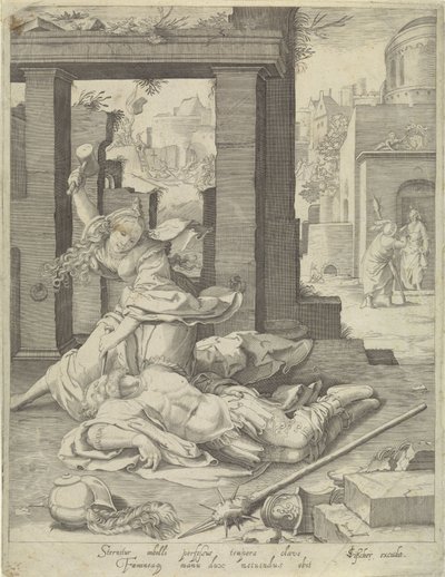 Jael and Sisera by Anonymous
