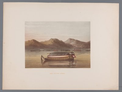 Junk of a Japanese Prince (Souvenir of Japan Views from Nature with Text by Count de Lijnden) by Anonymous