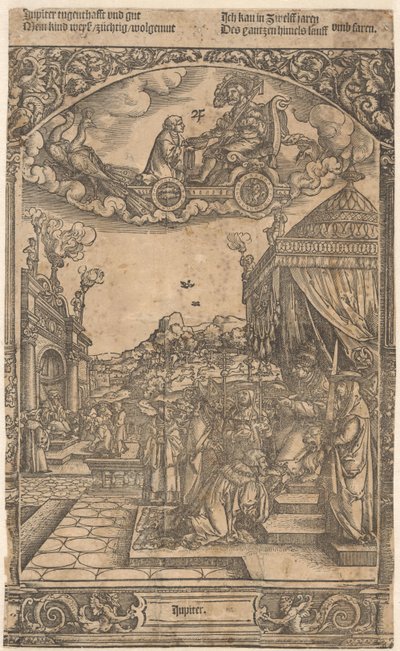 Jupiter and His Planetary Children (The Seven Planets) by Anonymous
