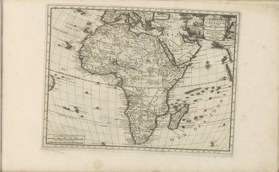 Map of Africa by Anonymous