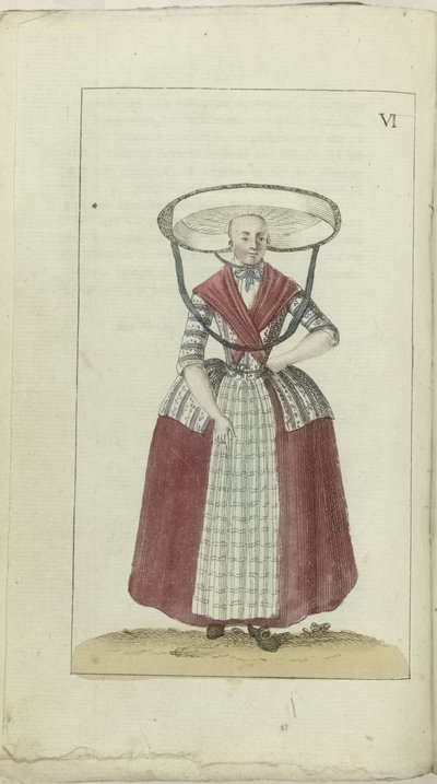 Cabinet of Fashion and Taste 1791, pl. VI: Frisian by Anonymous