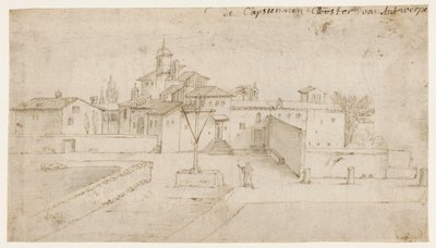 Capuchin Monastery in Antwerp (?) by Anonymous
