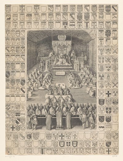 Charles I Opens the Session of Parliament, 1628 by Anonymous