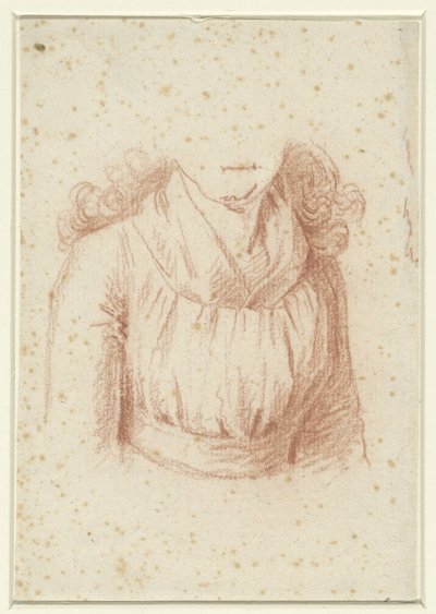 Costume Study for a Portrait of Madame Molet by Anonymous