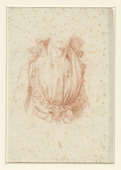 Costume Study for a Portrait of Madame Moreau by Anonymous
