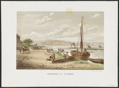 Culemborg Railway Bridge, 1868 (The Principal Railway Bridges in the Netherlands) by Anonymous