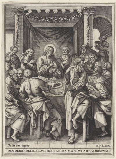 The Last Supper (Scenes from the Passion of Christ) by Anonymous