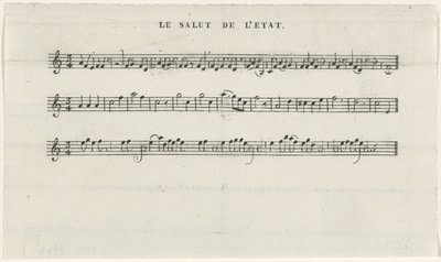 Song for the Crown Prince, 1830 (Le salut de l