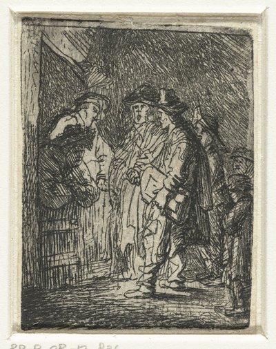 Lute Player and a Singer by Anonymous