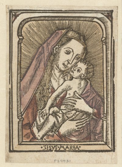Mary with Child by Anonymous