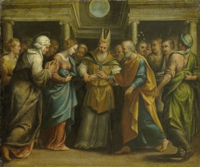 Marriage of Mary and Joseph by Anonymous