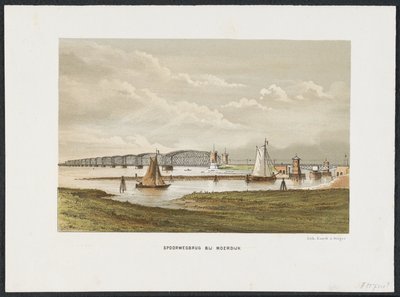 Moerdijk Bridge, 1871 by Anonymous