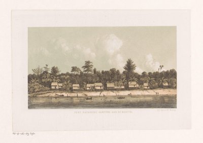 Settlement on the Barito by Anonymous