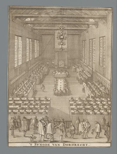 Opening of the Synod of Dordrecht, 1618 by Anonymous