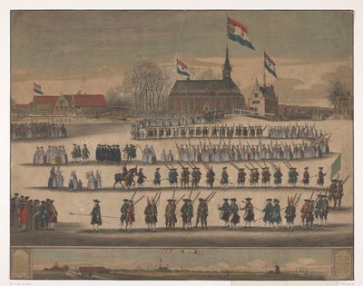 Procession in Jisp for the Installation of William V in 1766 by Anonymous