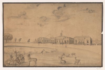 Palace of the Governor-General in Buitenzorg by Anonymous
