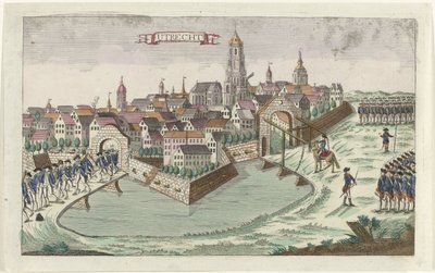 Patriots Leave Utrecht, 1787 by Anonymous