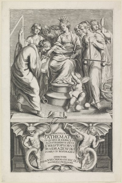 Personification of Mathematics by Anonymous