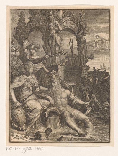 Peter healing the sick with his shadow, Acts of the Apostles (series title) by Anonymous