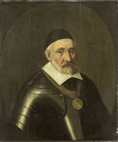 Portrait of Captain Charles de Heraugières, Commander of Breda by Anonymous