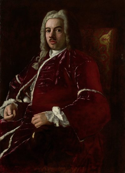 Portrait of Cornelis Calkoen (1696-1764). Ambassador to the Ottoman Empire in Constantinople (Istanbul) by Anonymous
