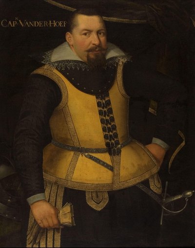 Portrait of Karel van der Hoeven, Sergeant-Major by Anonymous