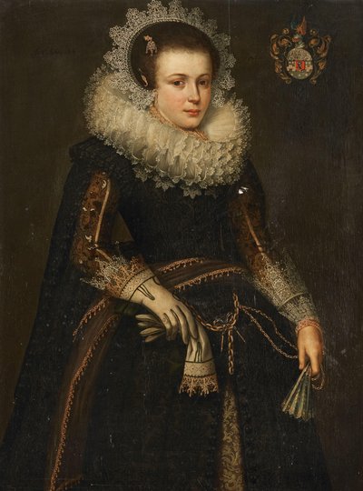 Portrait of Mertijntje van Ceters by Anonymous