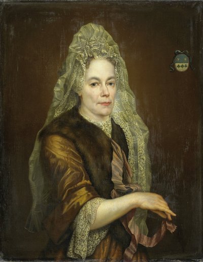 Portrait of Petronella Kettingh (1632-1707), Wife of Diederik van Hogendorp by Anonymous
