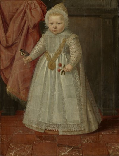 Portrait of a Little Boy, Possibly Louis of Nassau by Anonymous
