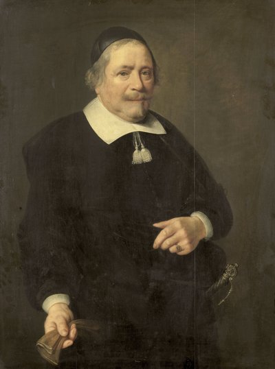 Portrait of a Man, Presumably Willem van de Velden, Secretary to Hugo de Groot by Anonymous