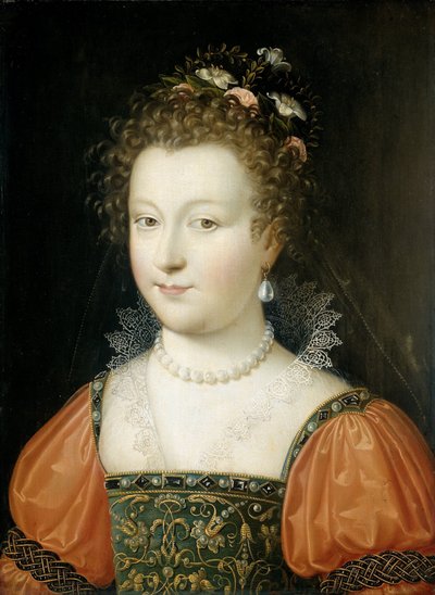 Portrait of a Woman (previously identified as Queen Elizabeth I) by Anonymous