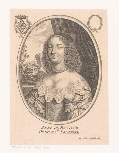 Portrait of Anne Gonzaga by Anonymous