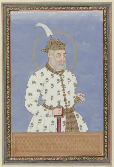 Portrait of Bara Malik; He Was First Vizier of the Sultan Who Ruled the City of Bidar (?); Later He Became Ruler of Golconda and Founded Golconda by Anonymous