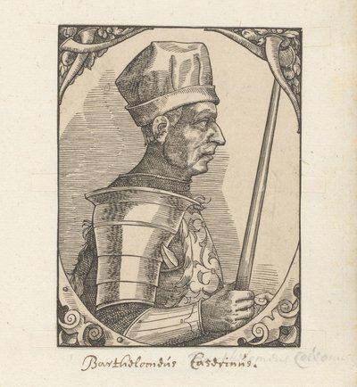 Portrait of Bartolomeo Colleoni by Anonymous
