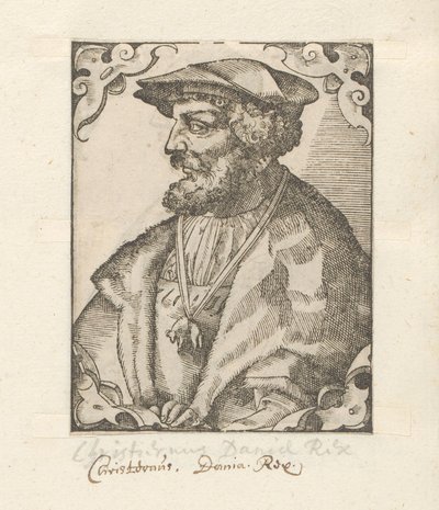 Portrait of Christian I of Denmark by Anonymous