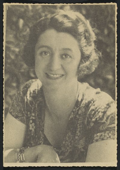 Portrait of Denise Vande Velde-Borgeaud, Owner of a Closed Fashion House in Brussels and London by Anonymous