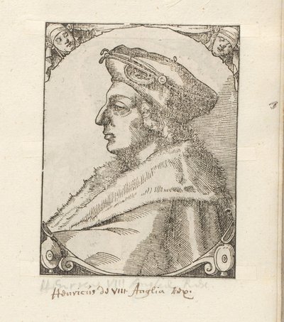Portrait of Henry VIII, King of England and Ireland by Anonymous