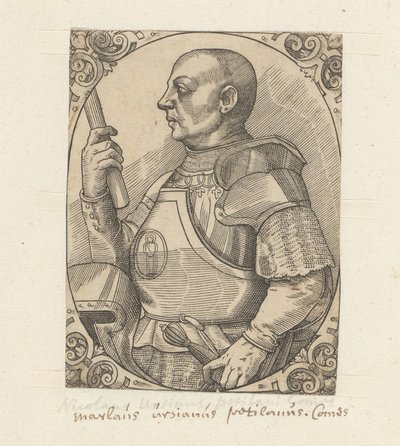 Portrait of Niccolò di Pitigliano by Anonymous
