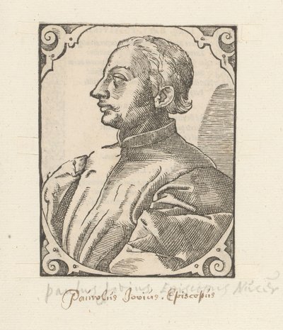 Portrait of Paolo Giovio by Anonymous