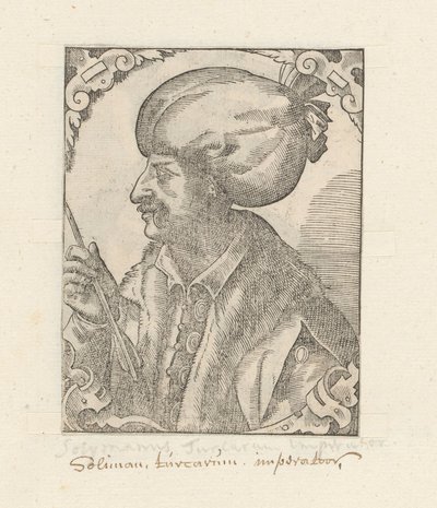 Portrait of Suleiman I the Magnificent by Anonymous